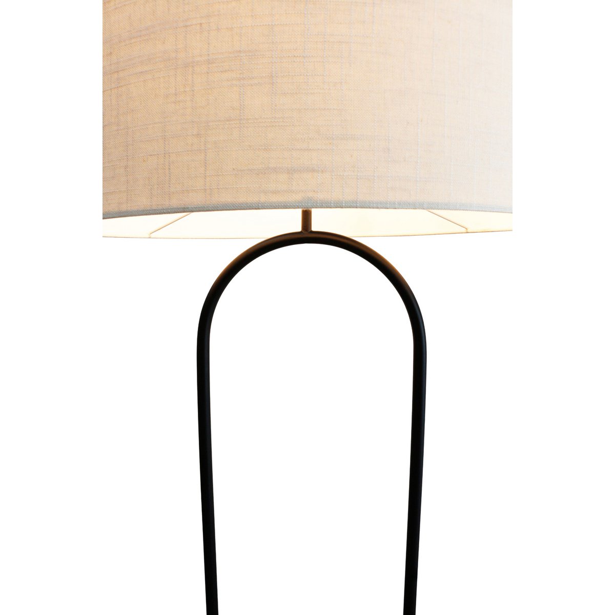 Vloerlamp drijfhout naturel/wit 155 cm