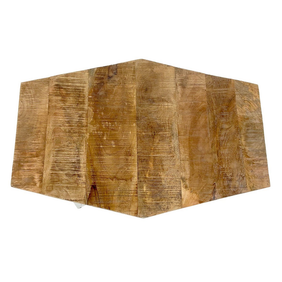 Salontafel 74 x 56 cm woonkamer tafel bijzettafel lyon metalen frame