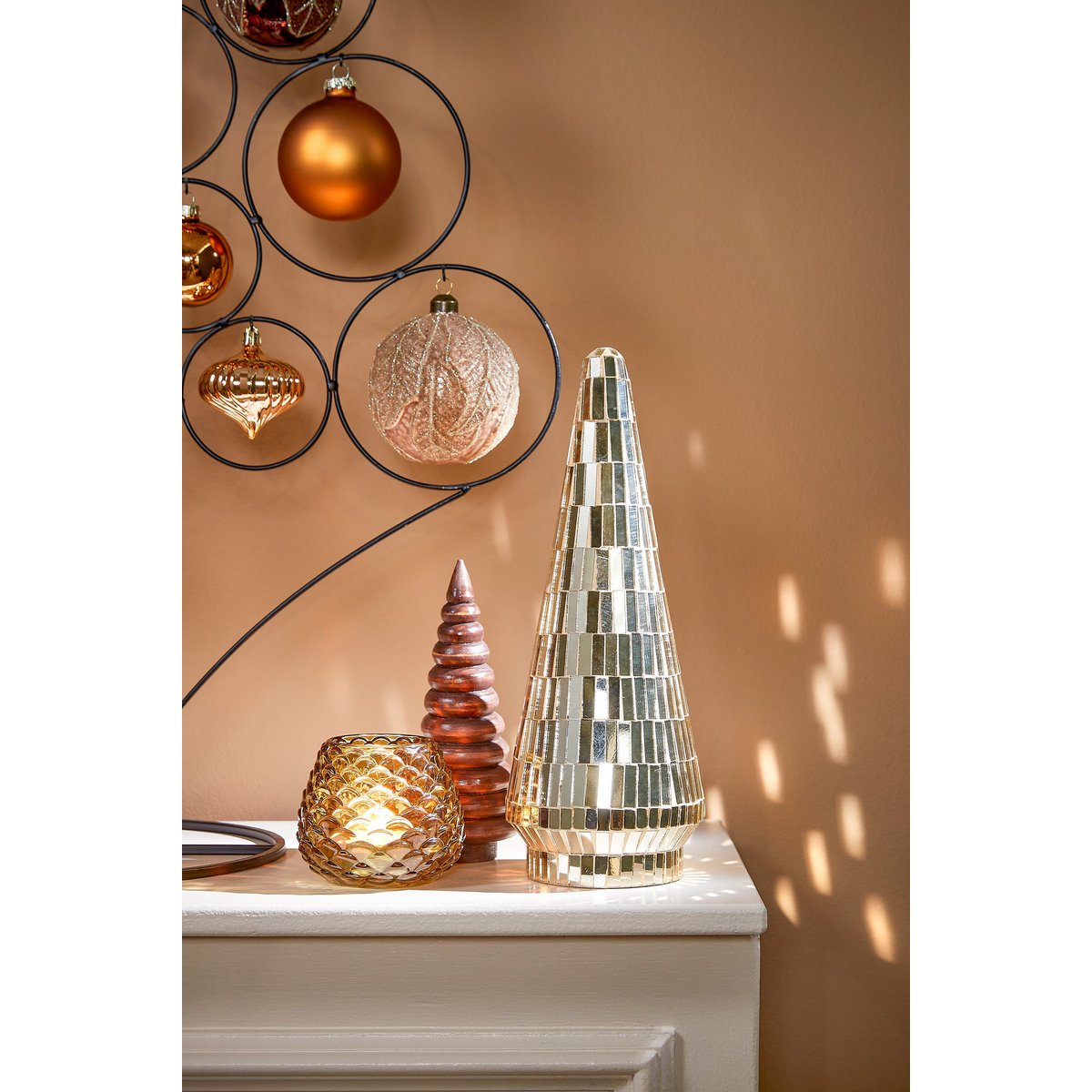 Decoratieve kerstboom  Goud