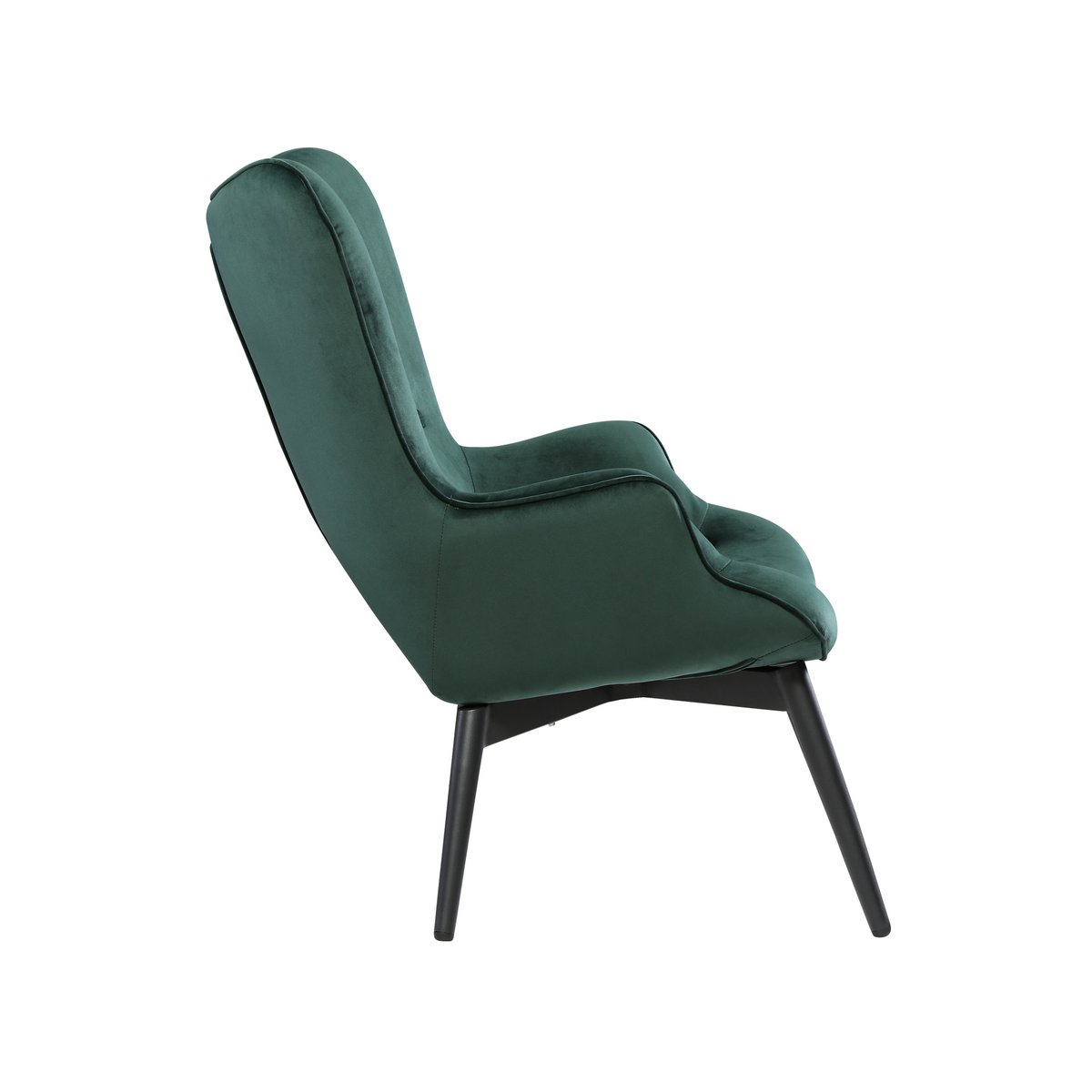 Fauteuil groen fluweel
