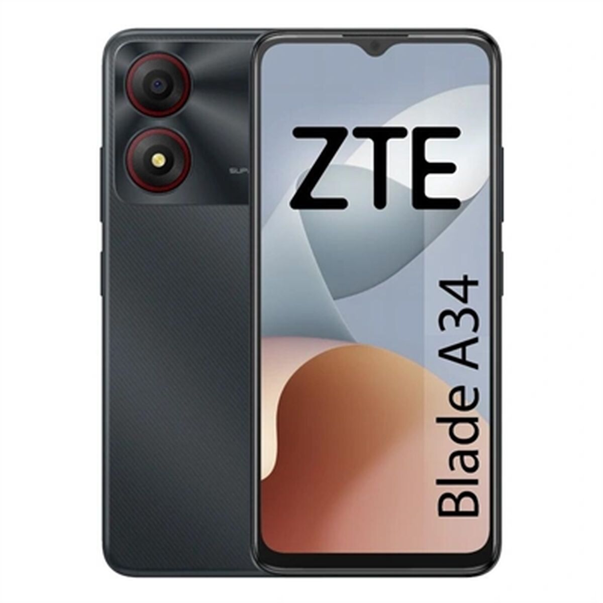 Smartphone ZTE Blade A34 6,6" Octa Core 2 GB RAM 64 GB Grijs