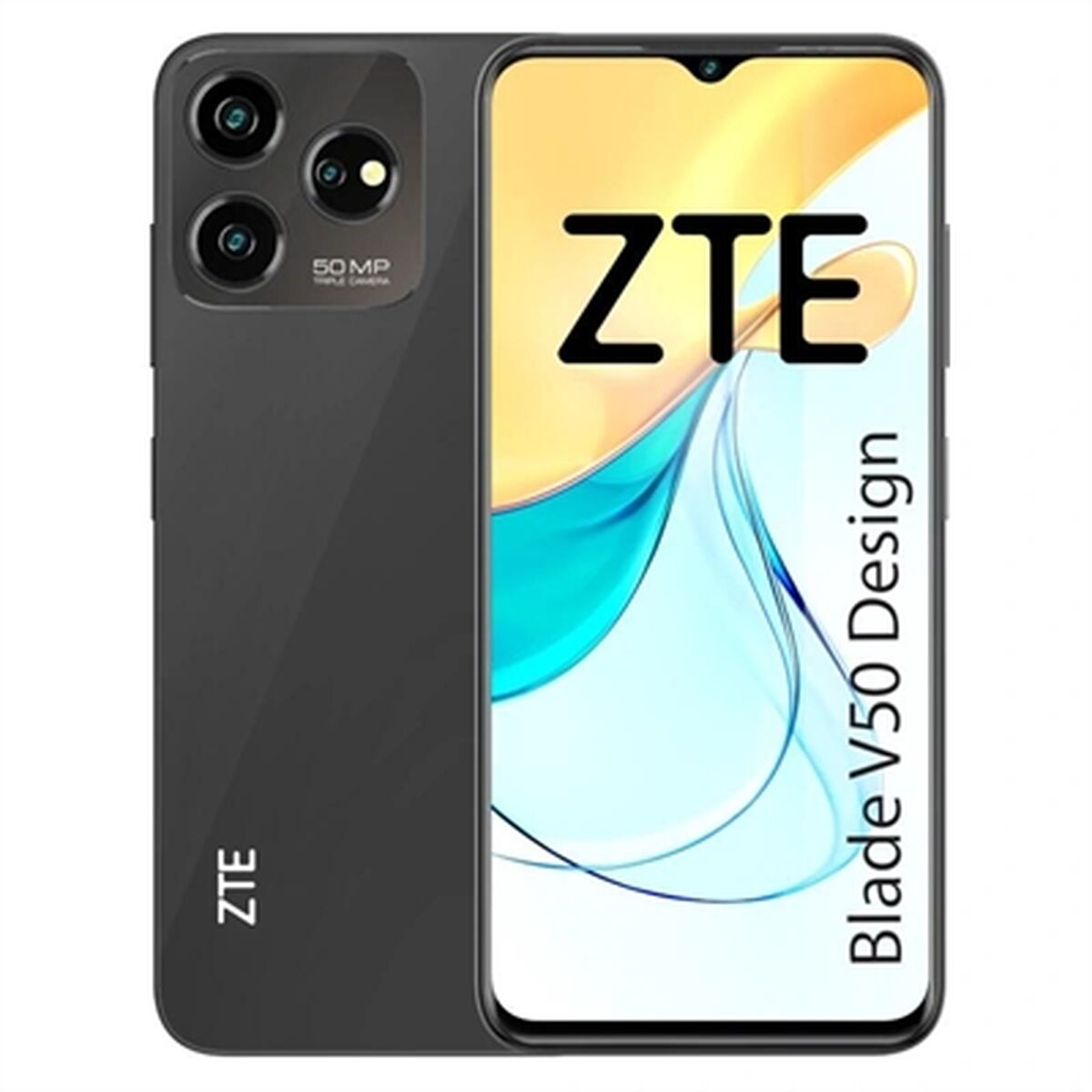 Smartphone ZTE Blade V50 Design 6,6" Octa Core 4 GB RAM 256 GB Zwart