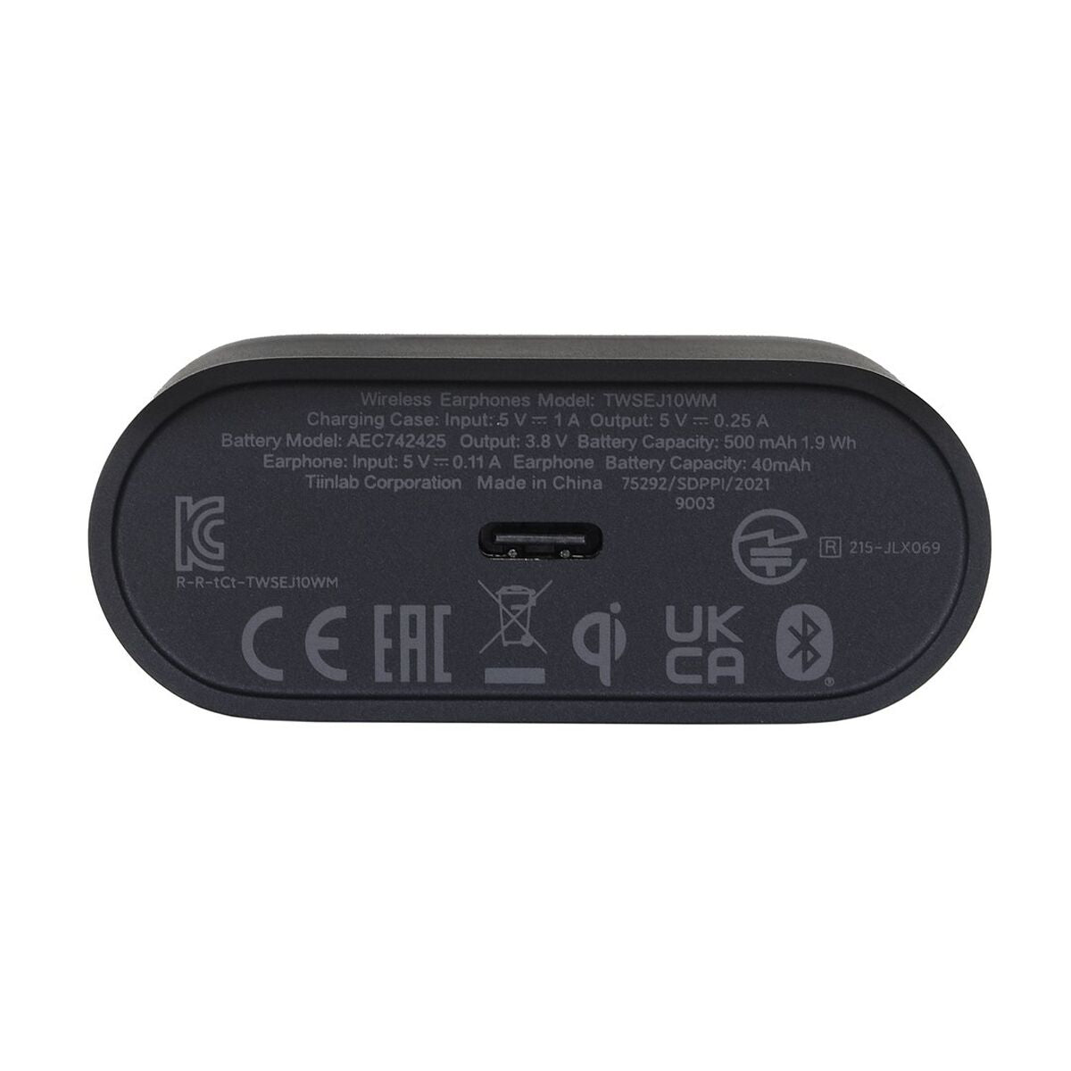 Headset met Bluetooth en microfoon Xiaomi 34957 Zwart Aluminium