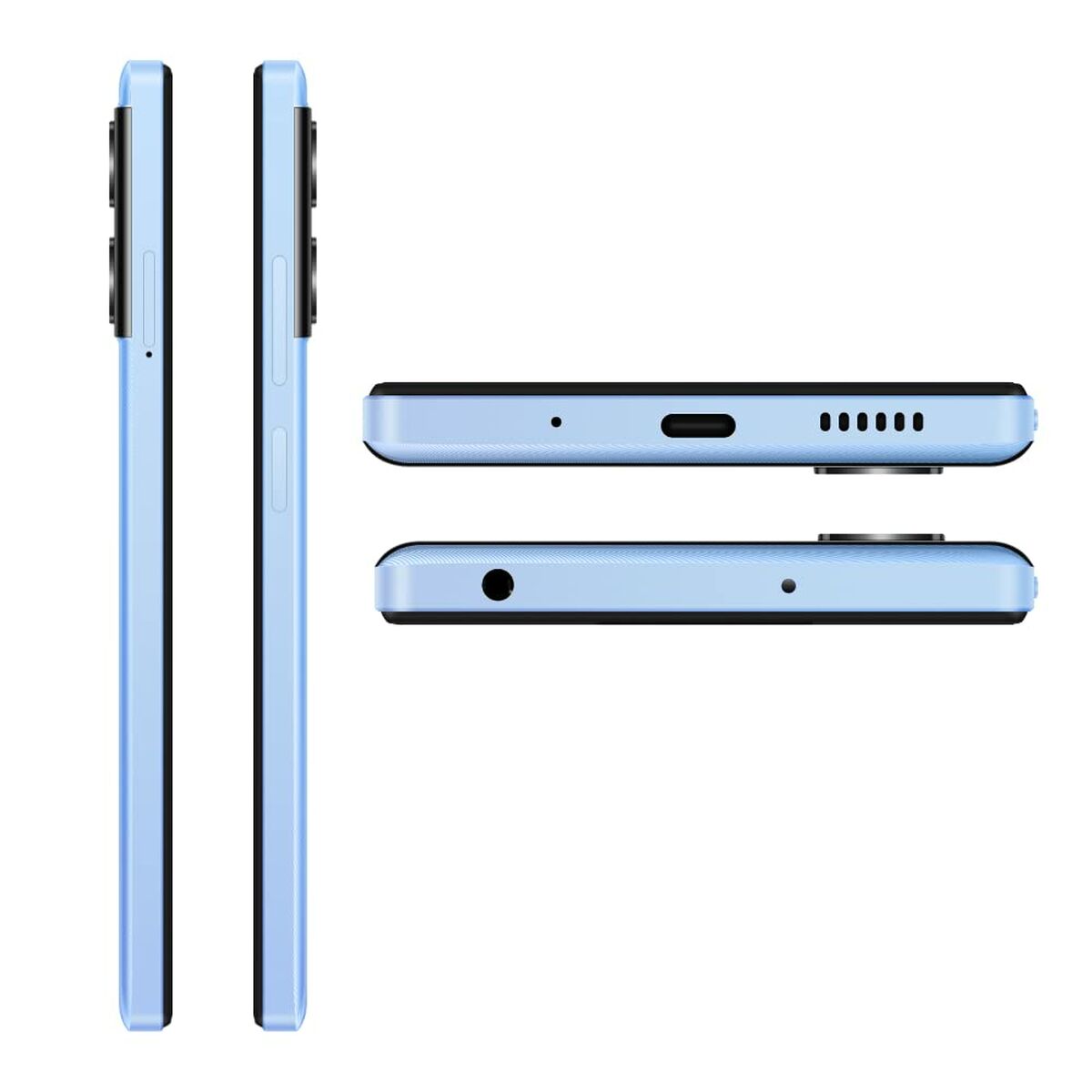 Smartphone Xiaomi POCO M4 6-128 BL 6,58“ Octa Core 16 GB RAM 6 GB RAM 128 GB Blauw