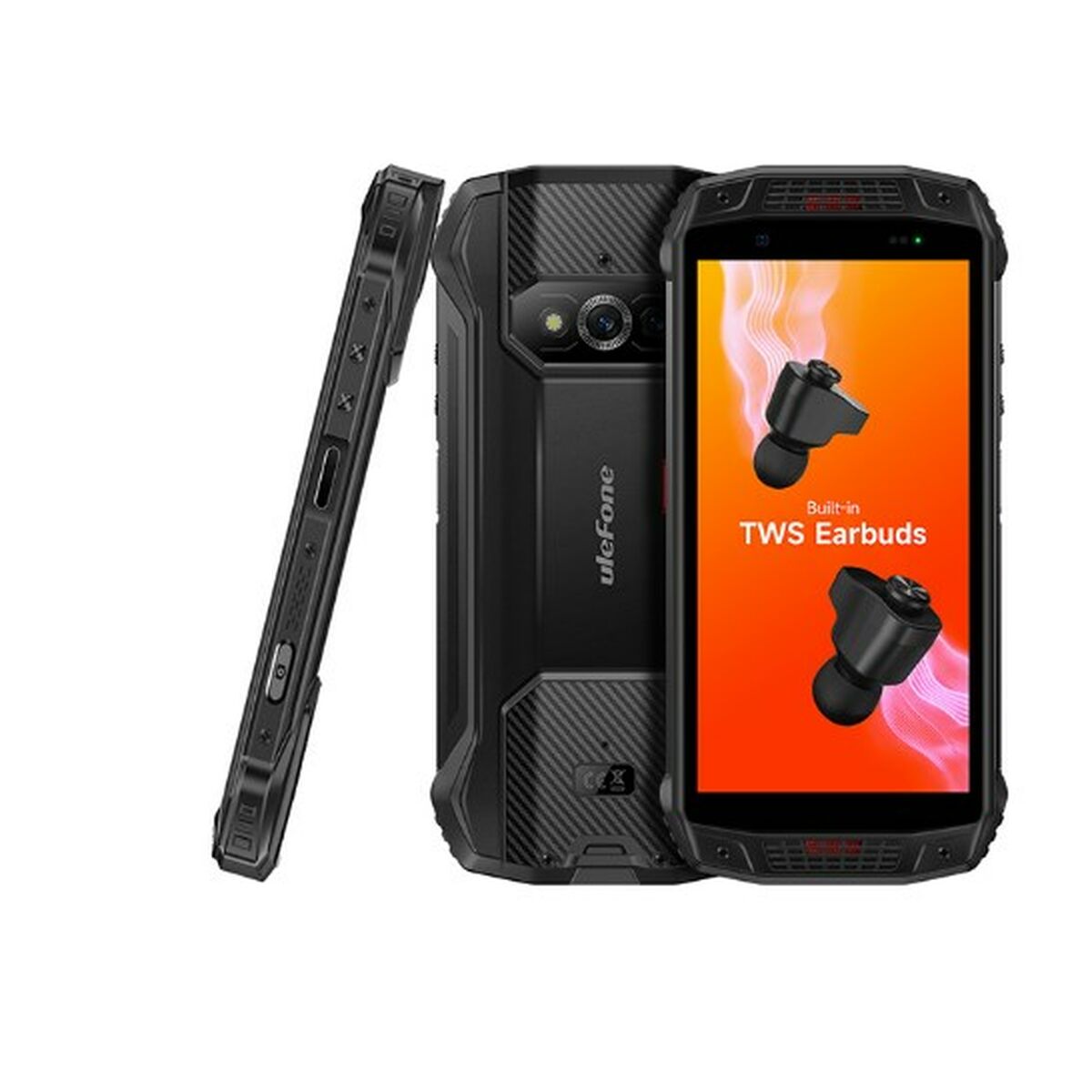 Smartphone Ulefone Armor 15 5,45" ARM Cortex-A53 MediaTek Helio G35 6 GB RAM 128 GB Zwart