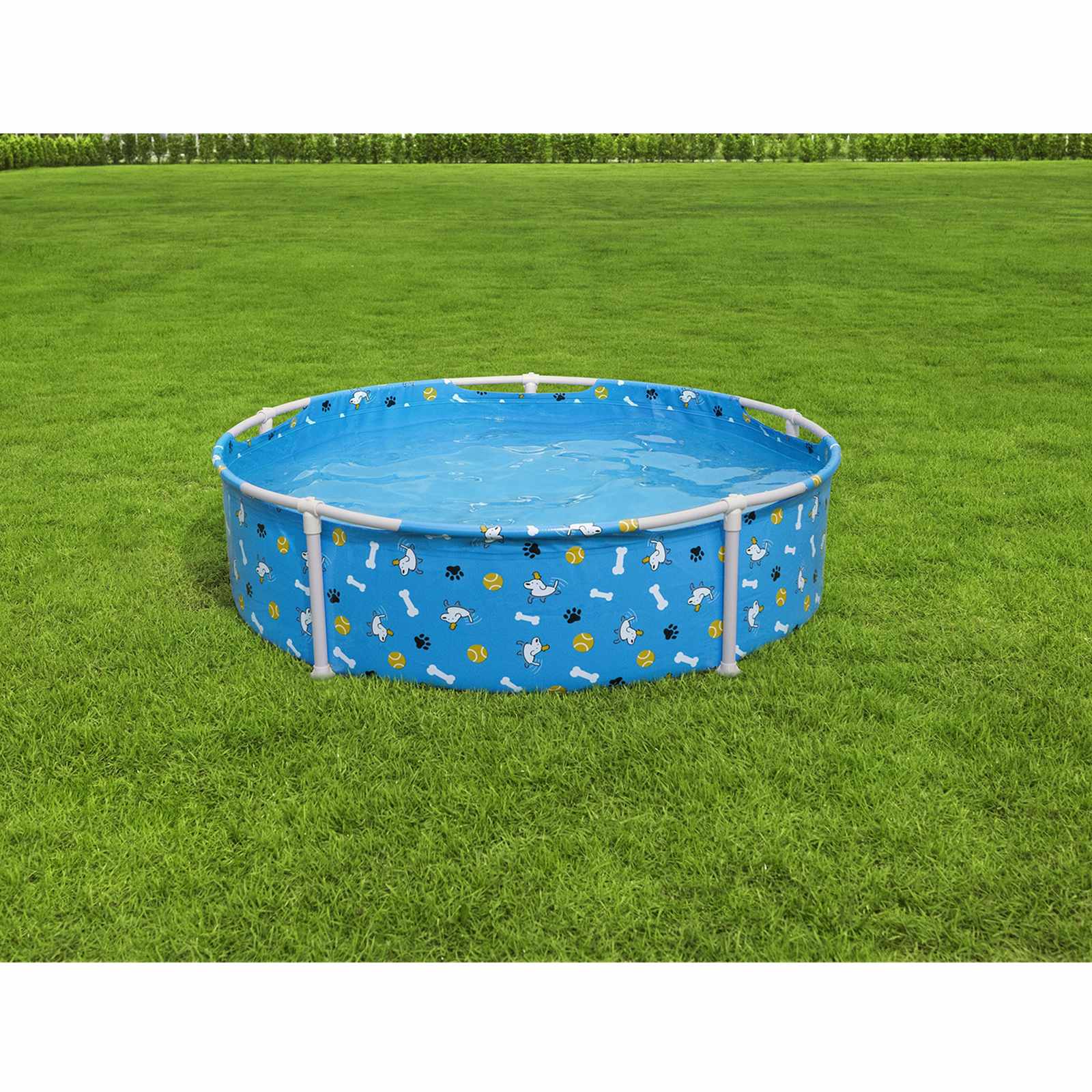 Boven de grond huisdieren speelbad 122 x 30,5 cm Rond