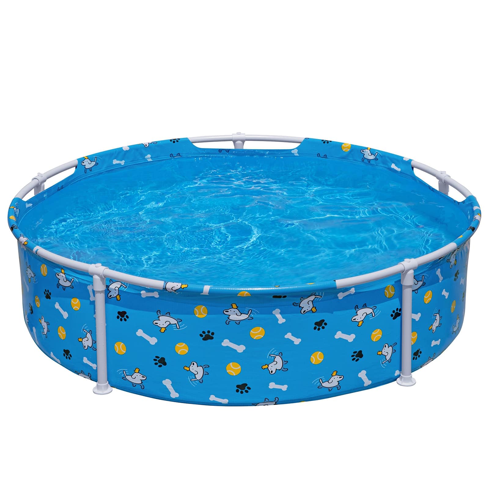 Boven de grond huisdieren speelbad 122 x 30,5 cm Rond