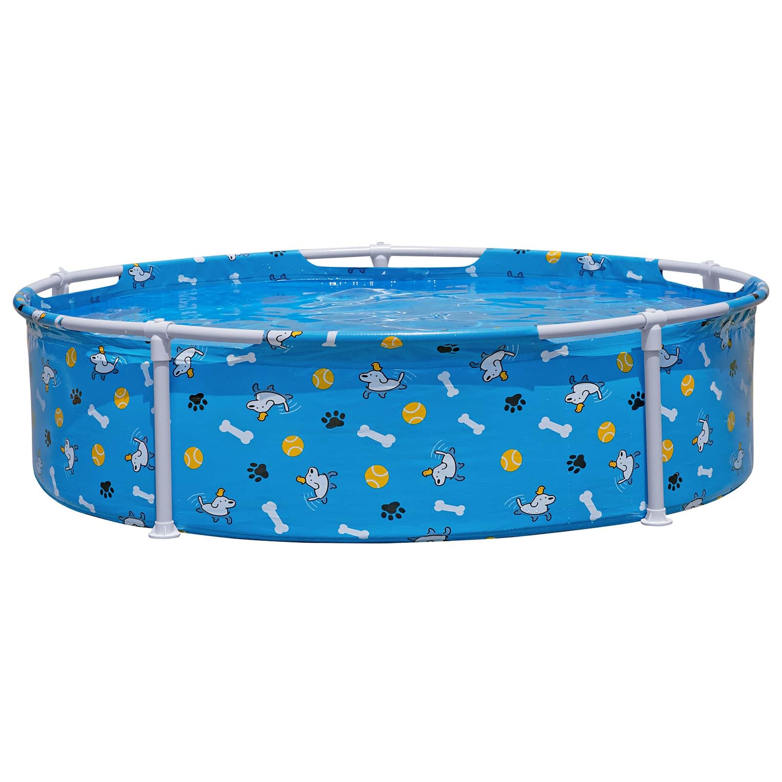 Boven de grond huisdieren speelbad 122 x 30,5 cm Rond
