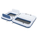 Hydro-Force drijvend eiland 2 st PVC Wit en Blauw