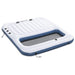 Hydro-Force drijvend eiland 2 st PVC Wit en Blauw