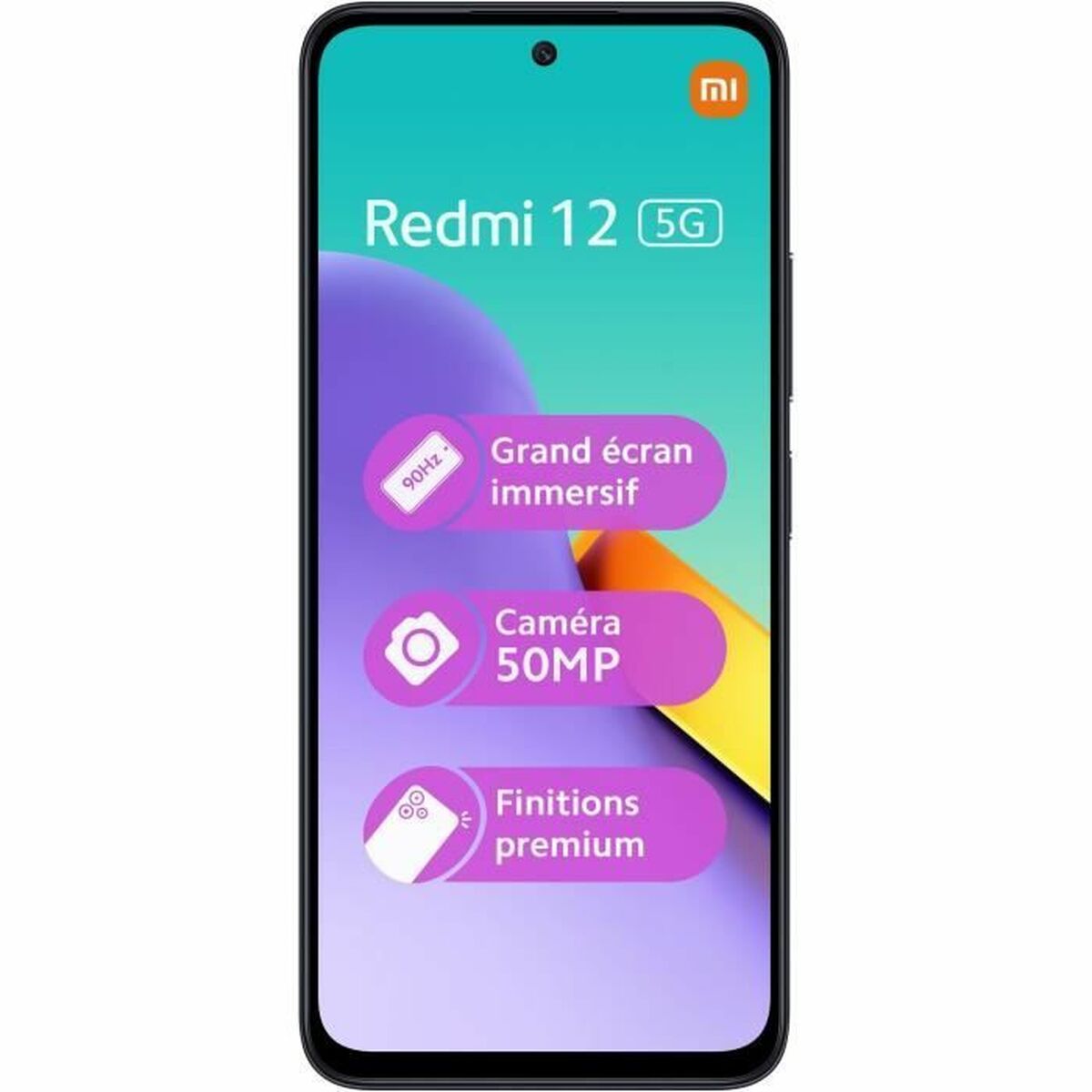 Smartphone Xiaomi REDMI 12 5G 4-128 BK 6,8" Octa Core 4 GB RAM 128 GB Zwart