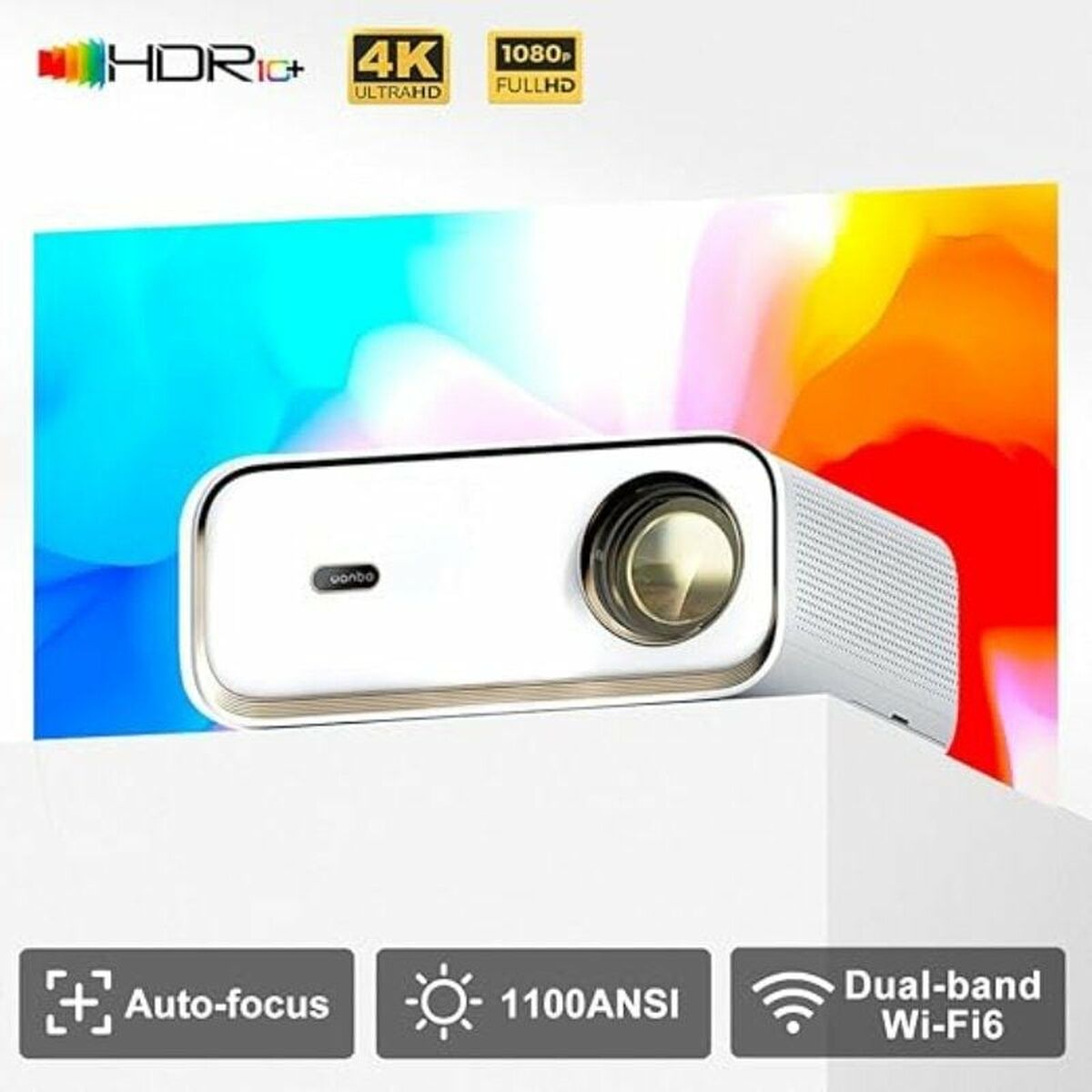 Projector Wanbo X5 Full HD 1100 Lm 1920 x 1080 px