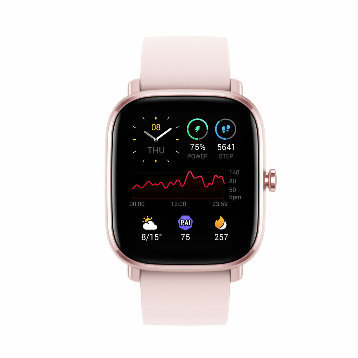 Smartwatch Amazfit GTS 2 mini 1,55" AMOLED 220 mAh Zwart Roze 1,55" 40 mm