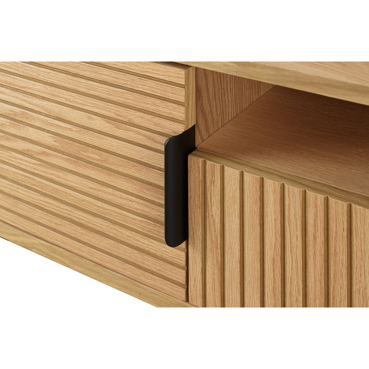 TV-meubel 120 cm eiken echt houtfineer