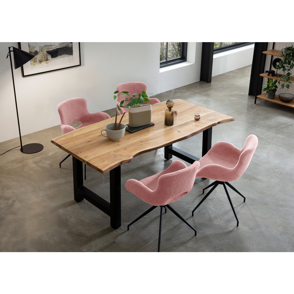 Acacia eettafel 140x80 cm