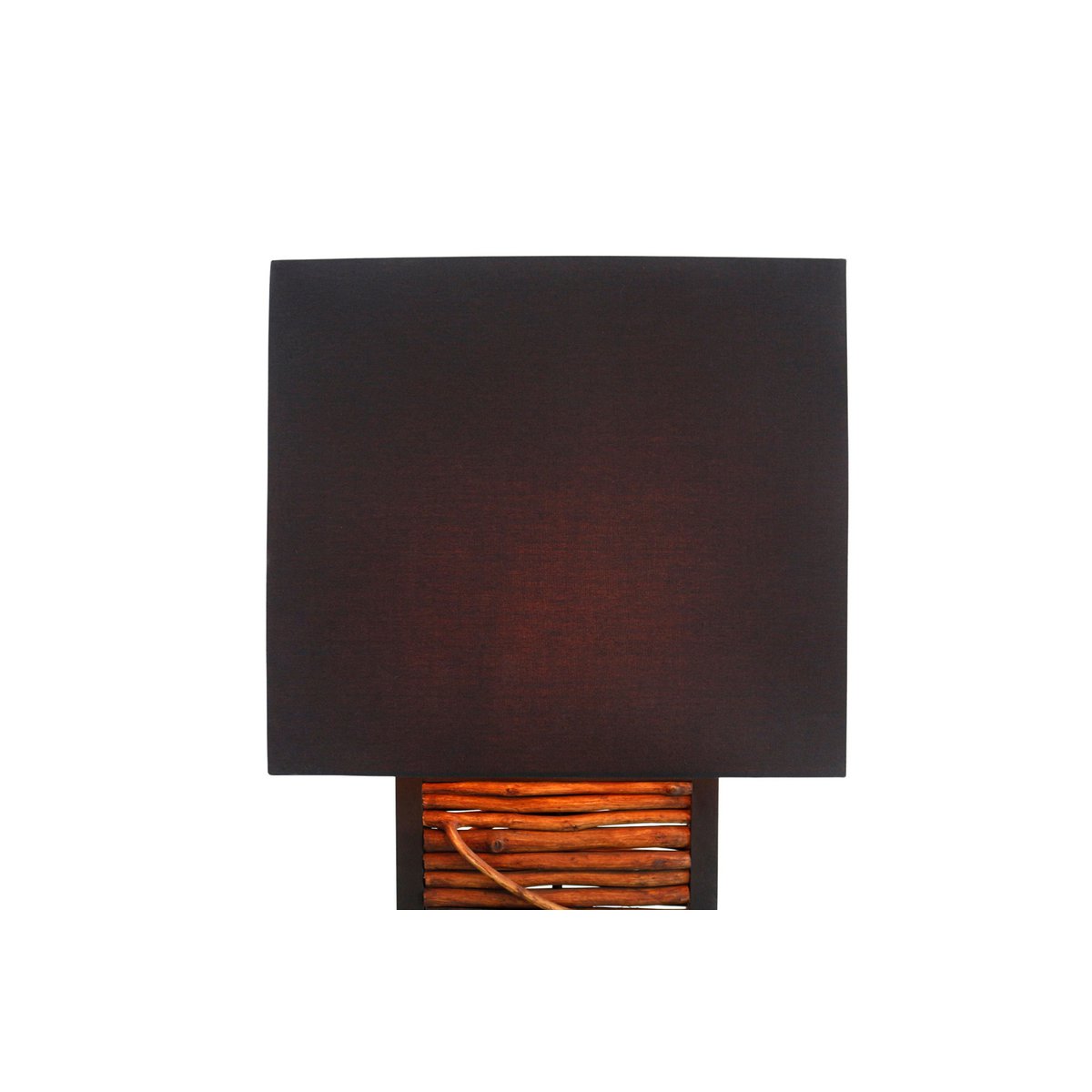 Vloerlamp drijfhout naturel/zwart 163 cm
