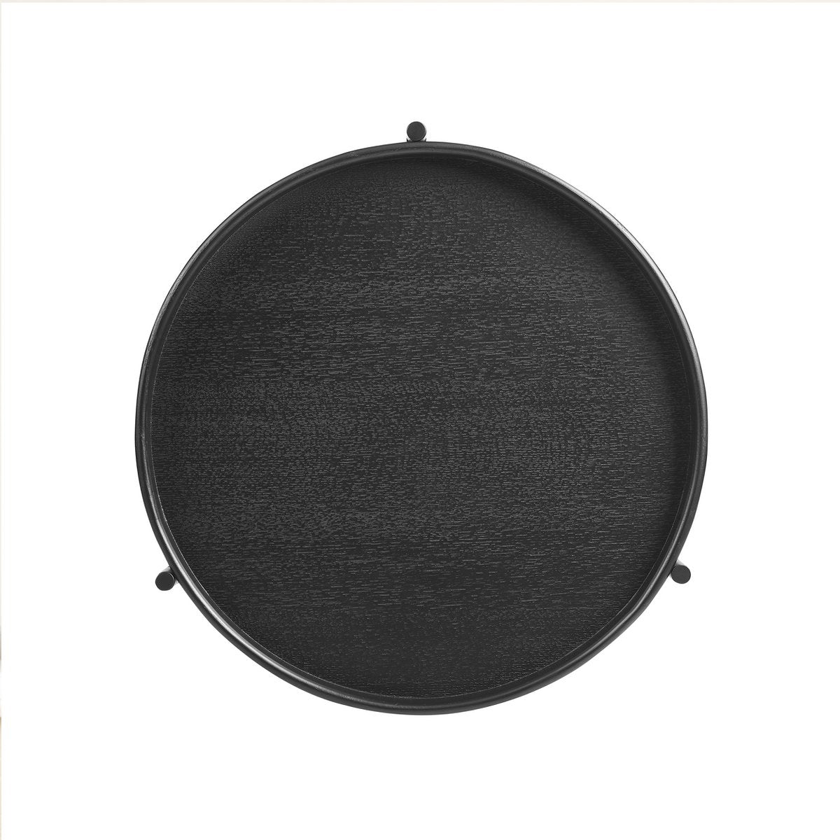 Salontafel set van 2 zwart