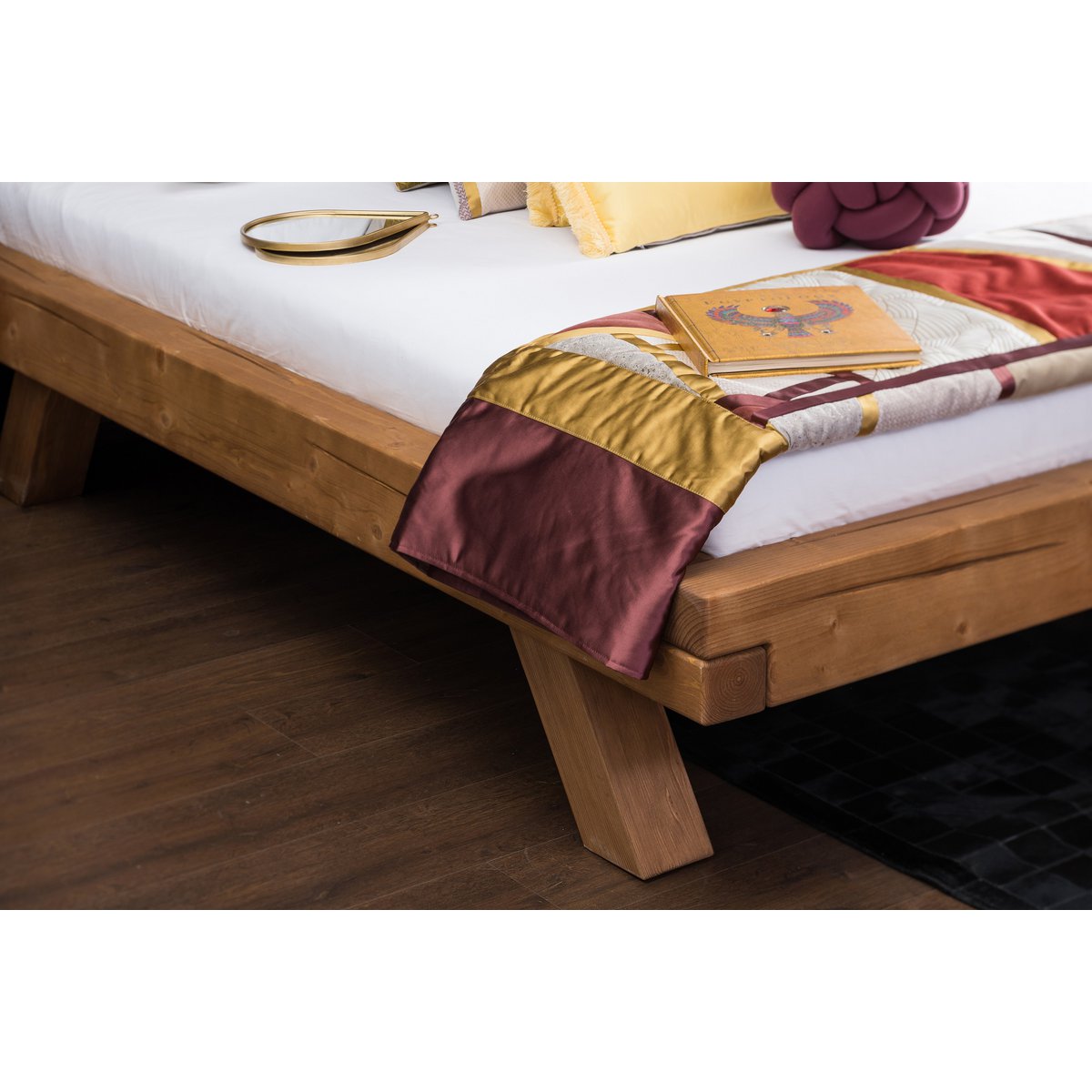 Balkenbed 160 x 200 cm
