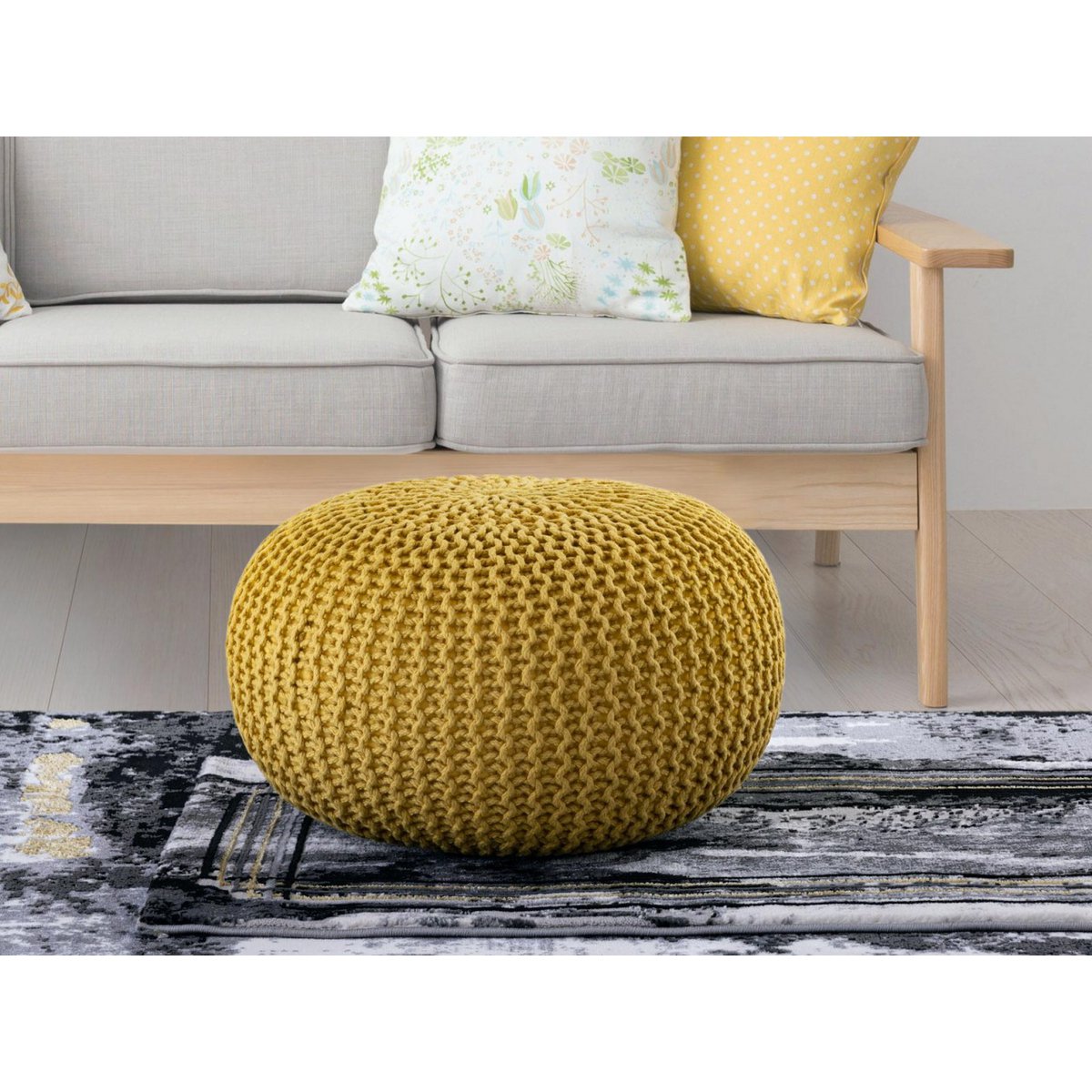 Pouf Outdoor Ø55cm stoel Pouf Terrace Pool Garden