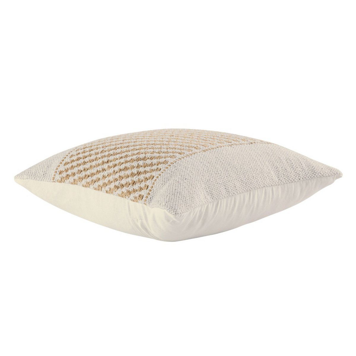 Sofak -kralen 40x40cm Set 2 Decoratieve kussens Decoratieve kussens Katoen en Jute Natuur