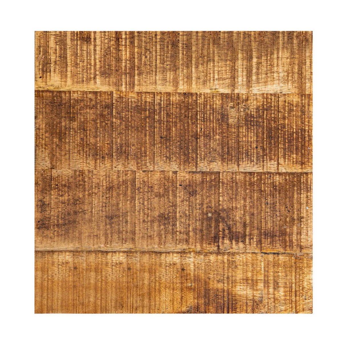 Bloemzuil 27x27 H50 of 73cm bloemenkruk hout plantenstandaard bijzettafel vierkant mangohout