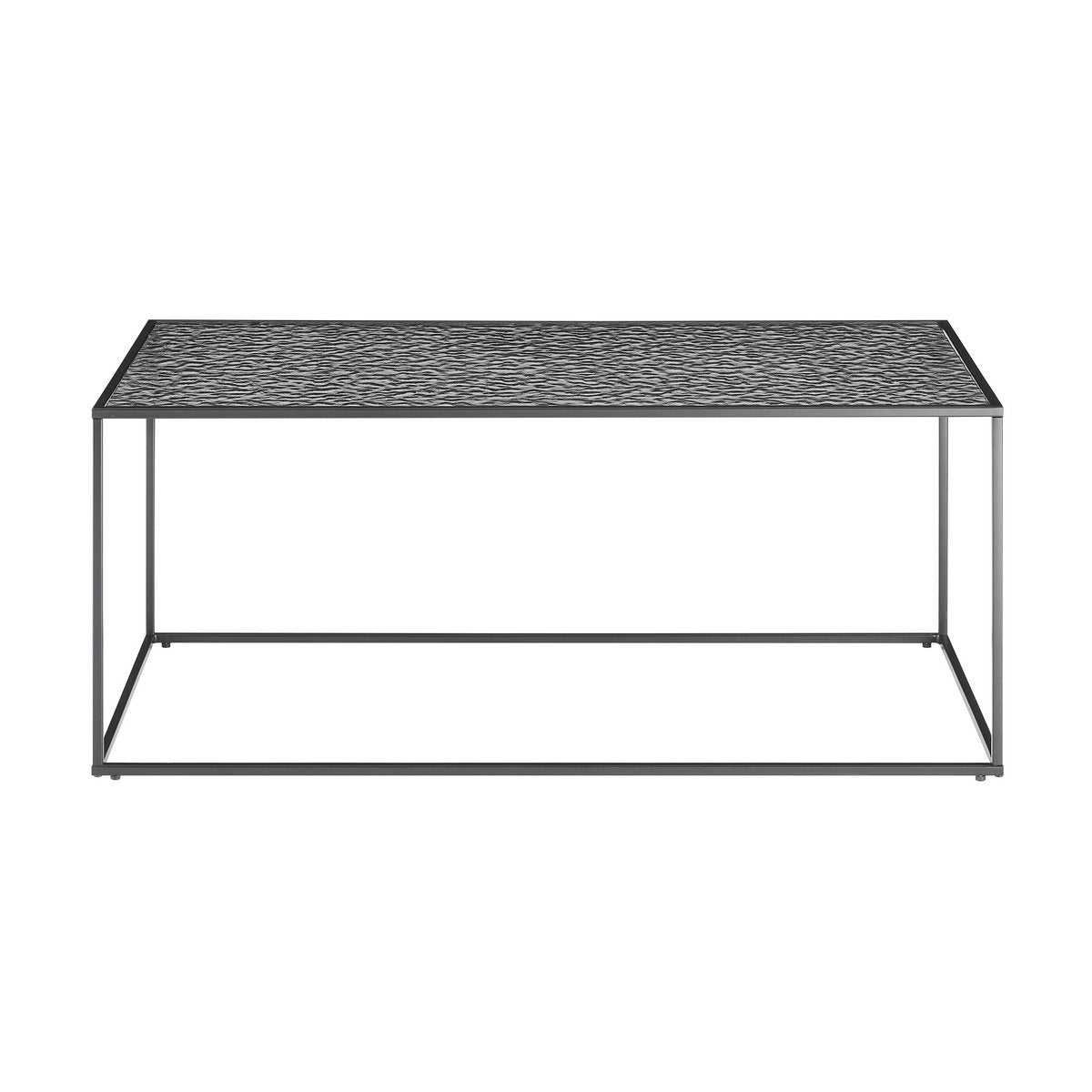 Salontafel 110x55 cm zwart
