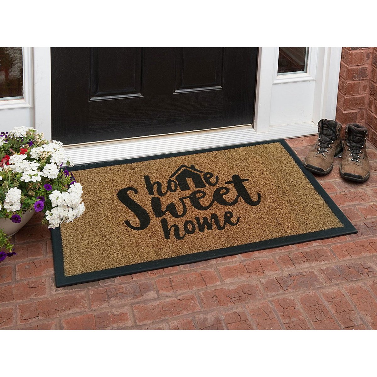 Kokosmat 60 x 40 cm deurmat deurmat deurmat vuilvangmat voordeur