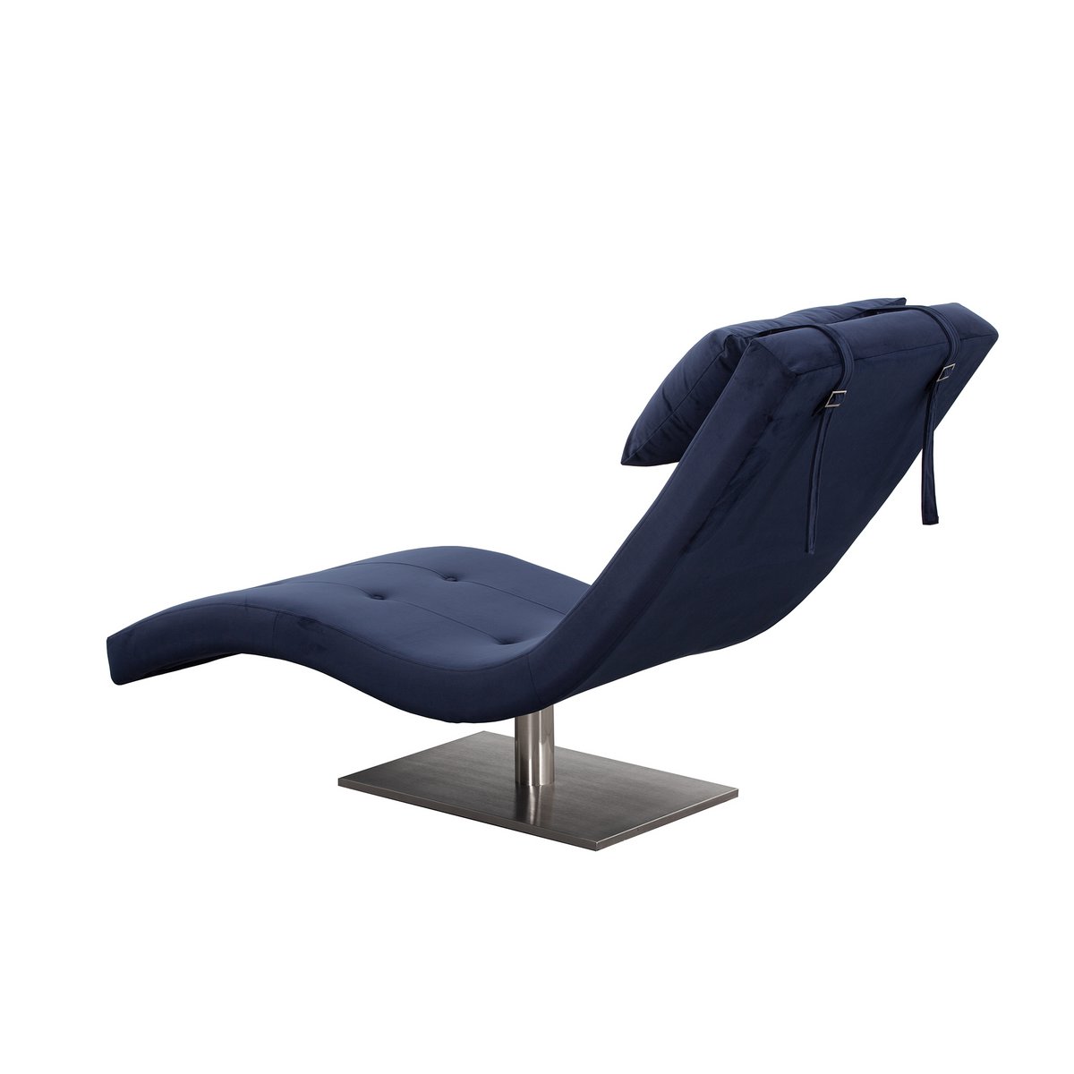 Relax ligbed fluweel blauw