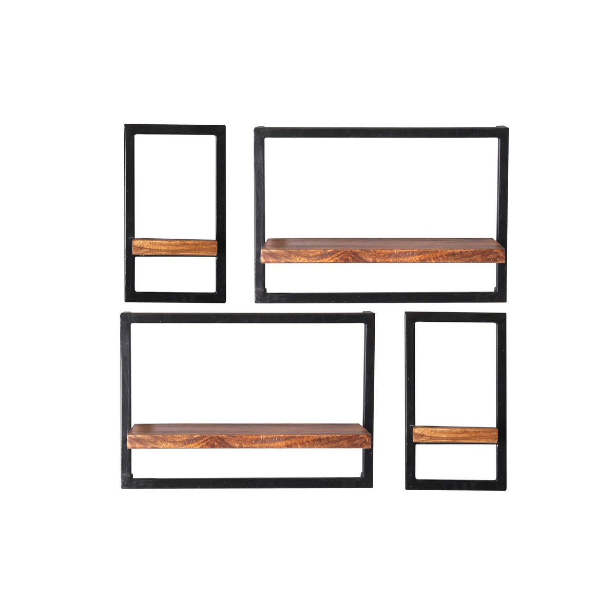 Wandplankenset, 4 stuks