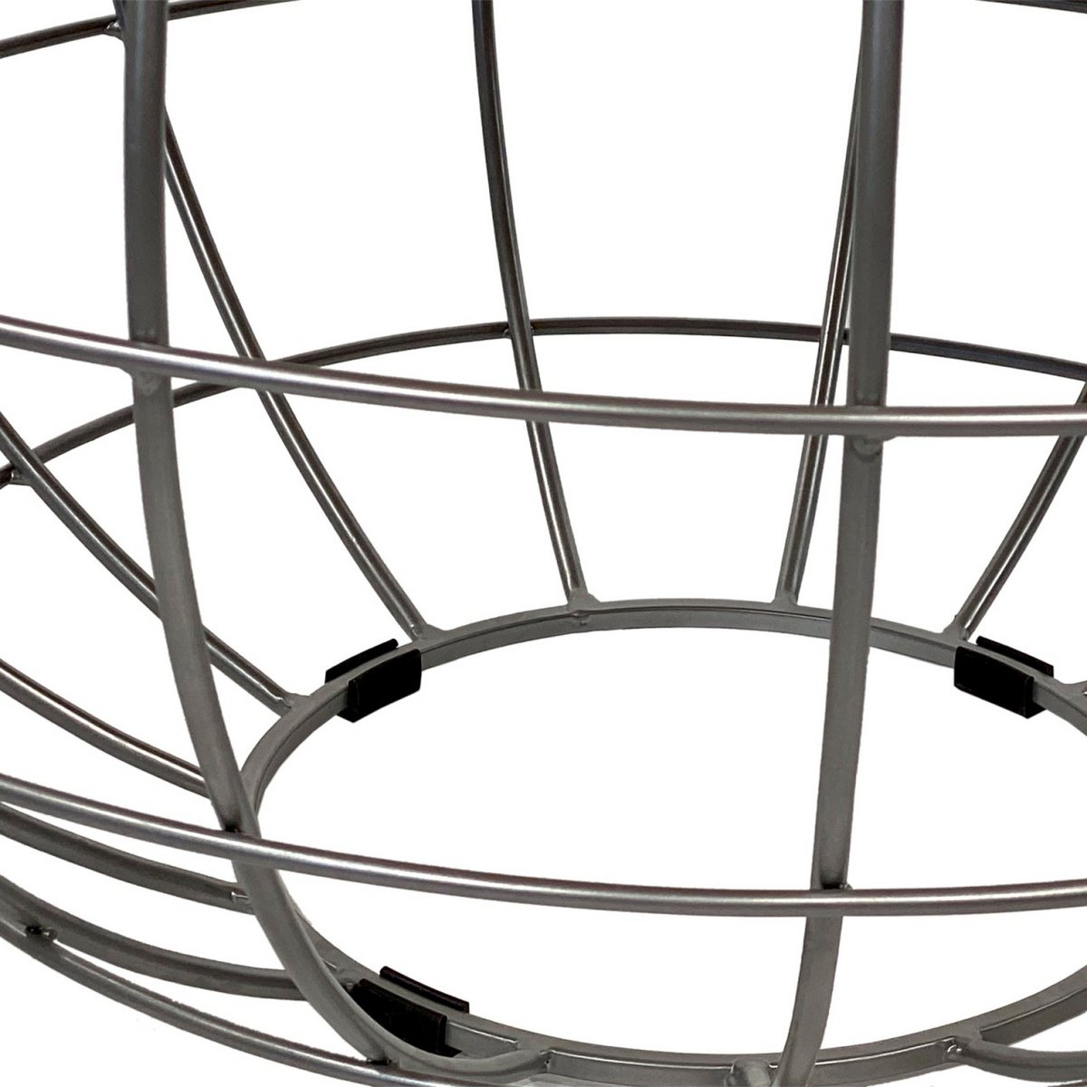 Ronde salontafel duurzaam Lexington ø 75 cm metalen gaas draadframe massief houten salontafel