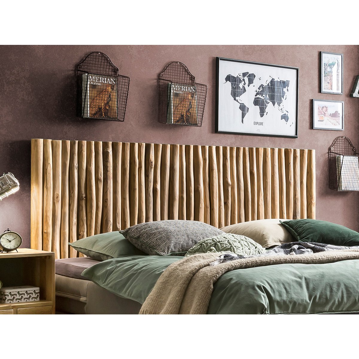 bed hoofdeinde