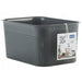 Rotho Brisen Opbergmand 26.2X18X13 Cm 4.5L Antraciet