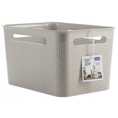Rotho Brisen Opbergmand 36X26,2X21,1 Cm 16L Cappuccino