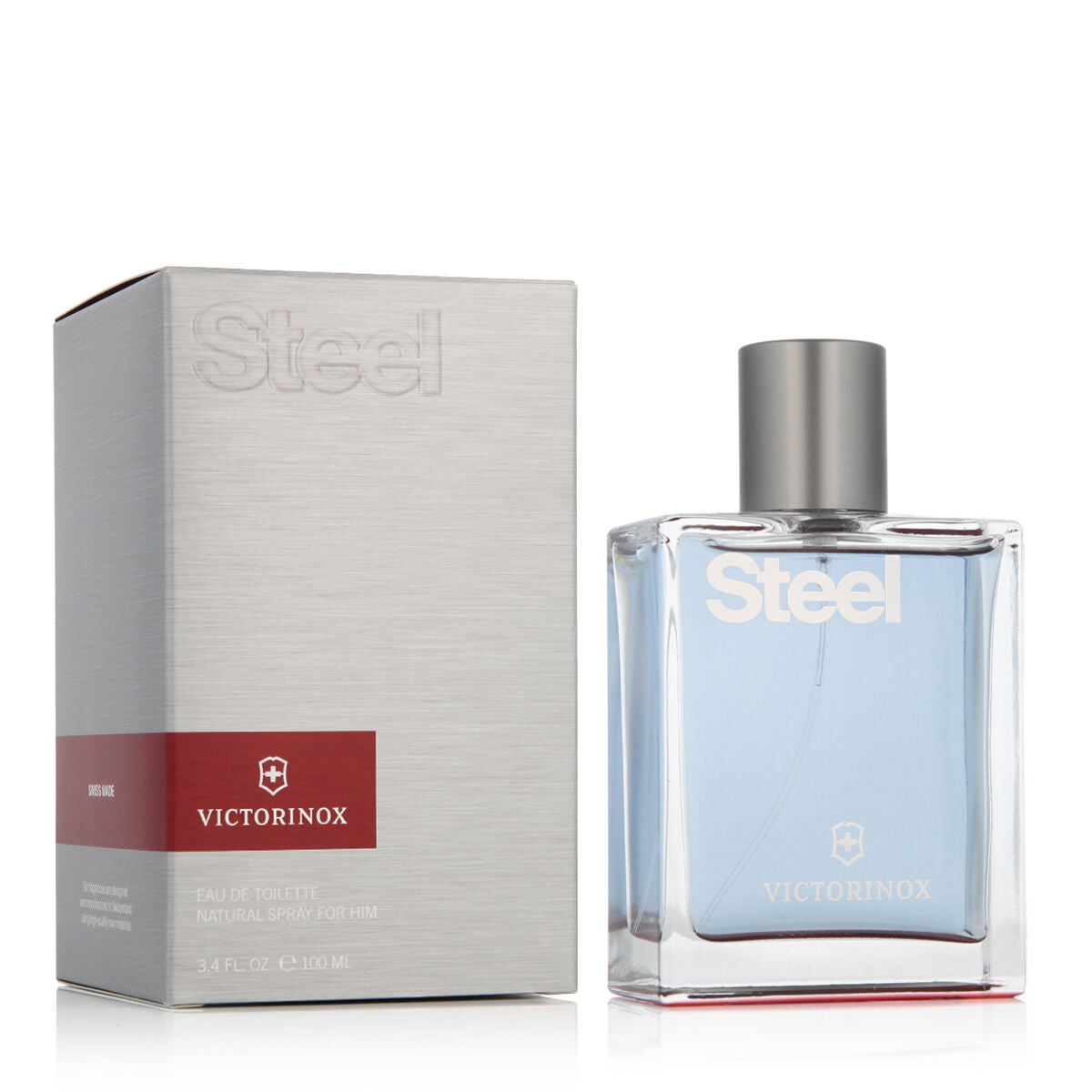 Herenparfum Victorinox EDT Steel 100 ml