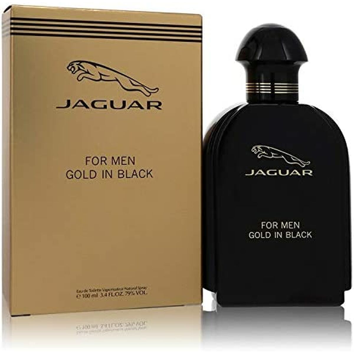 Herenparfum Jaguar EDT Gold in Black 100 ml