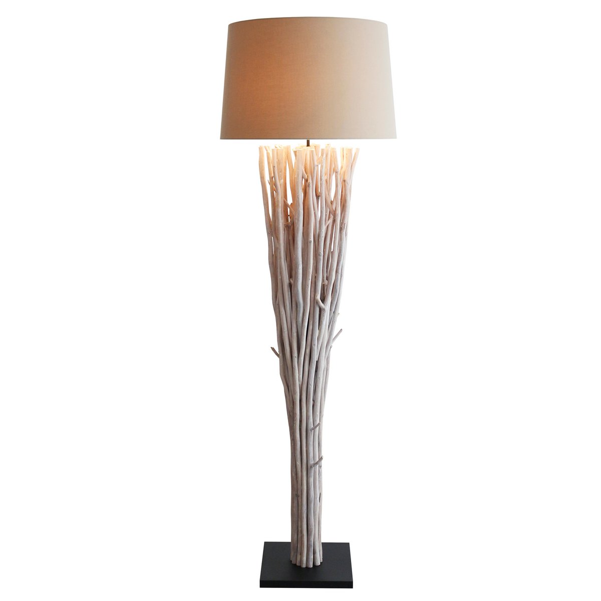Vloerlamp Driftwood White Wash 175 cm