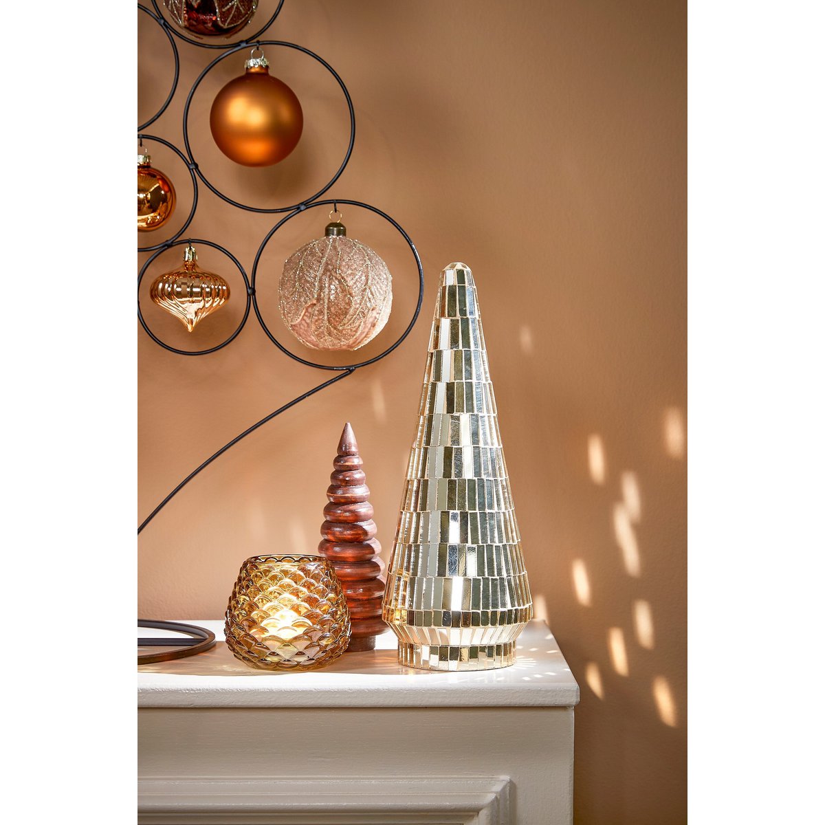 Decoratieve kerstboom  Goud