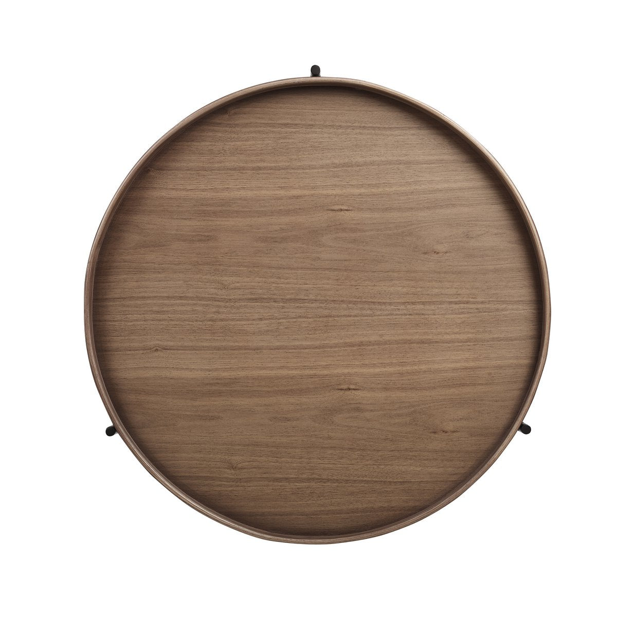 Couchtisch Ø 69 cm Walnuss