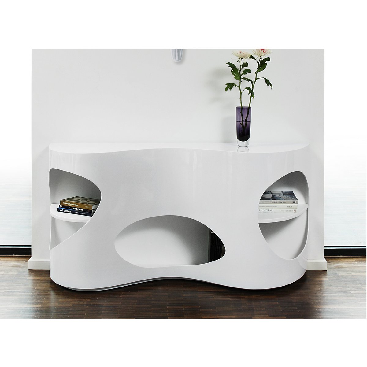 Dressoir 150x40x75 cm wit