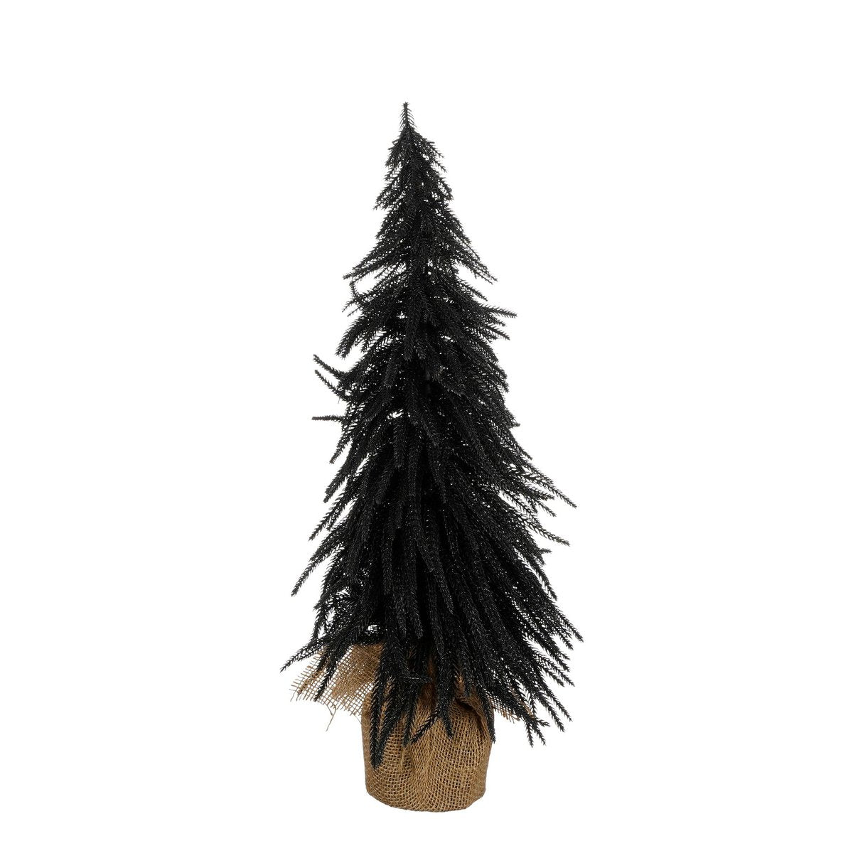 Decoratieve kerstboom  Zwart