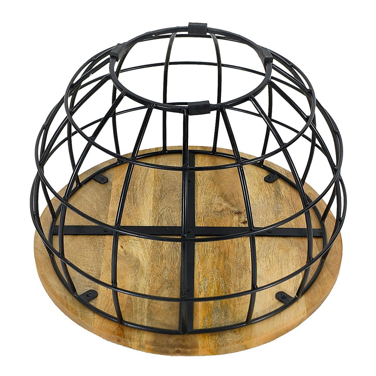 Bijzettafel Duurzame salontafel Woonkamer Tafel Ronde Lexington Ø 55 cm Metalen frame Solid