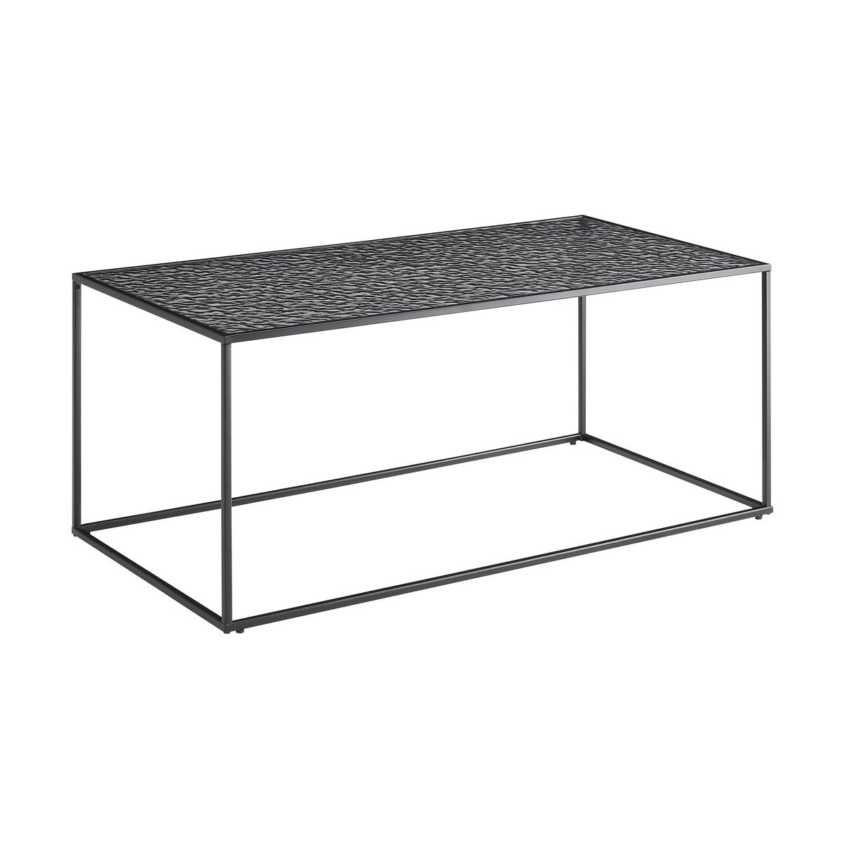 Salontafel 110x55 cm zwart