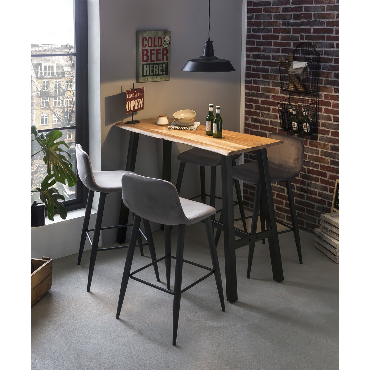 Bartafel 124,5x51 cm