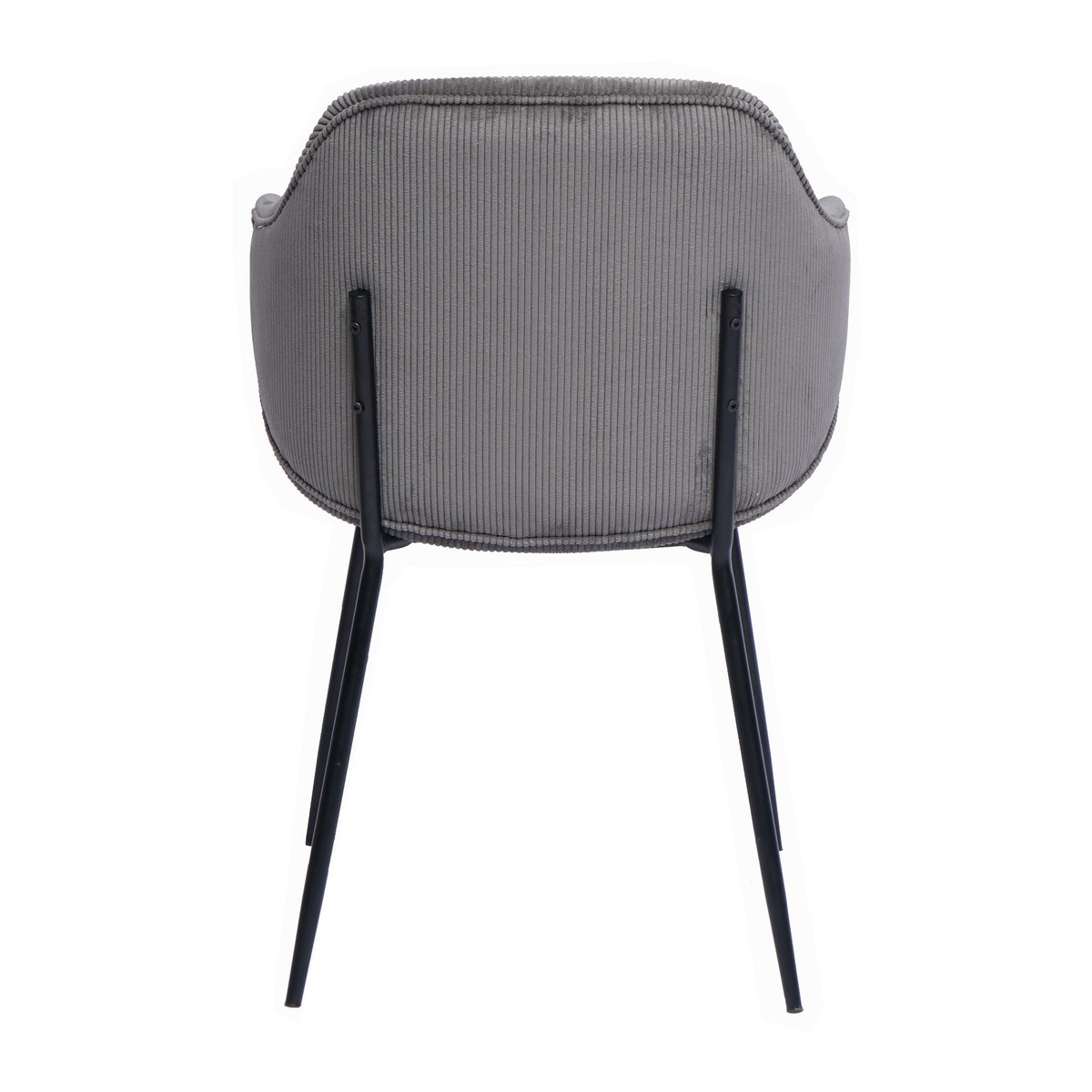Set van 2 fauteuils grijs