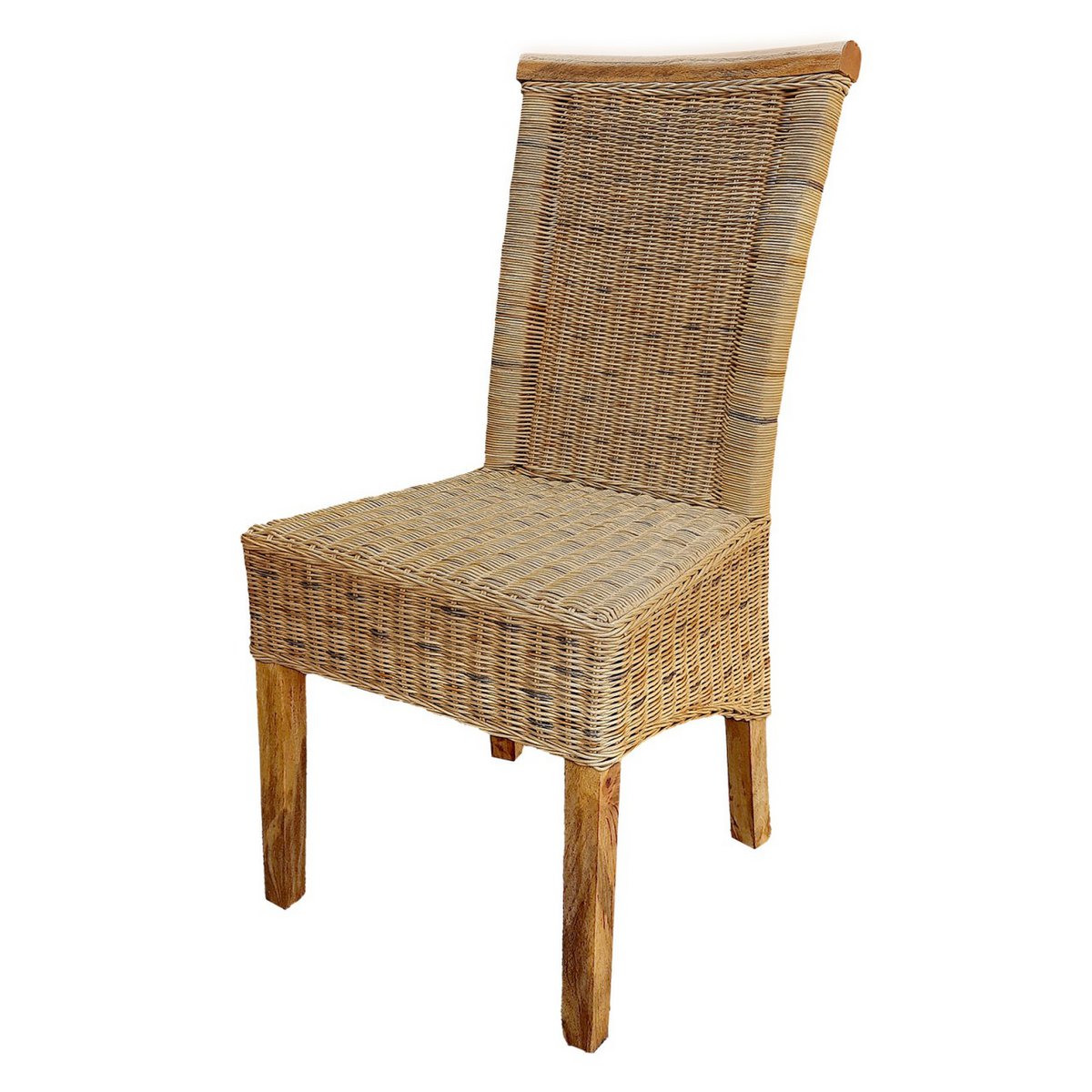 Eetkamerstoelen set van 4 rotan stoel tabacco Perth rotan stoel rieten stoel duurzaam