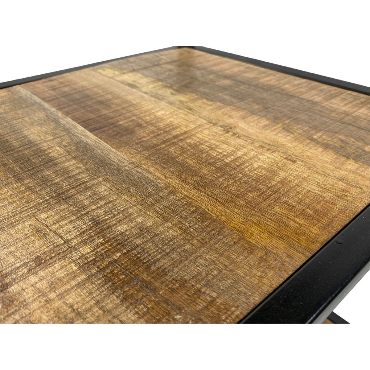 Boekenplank staande plank boekenplank 40x180x40 cm met lades Liverpool metalen frame zwart