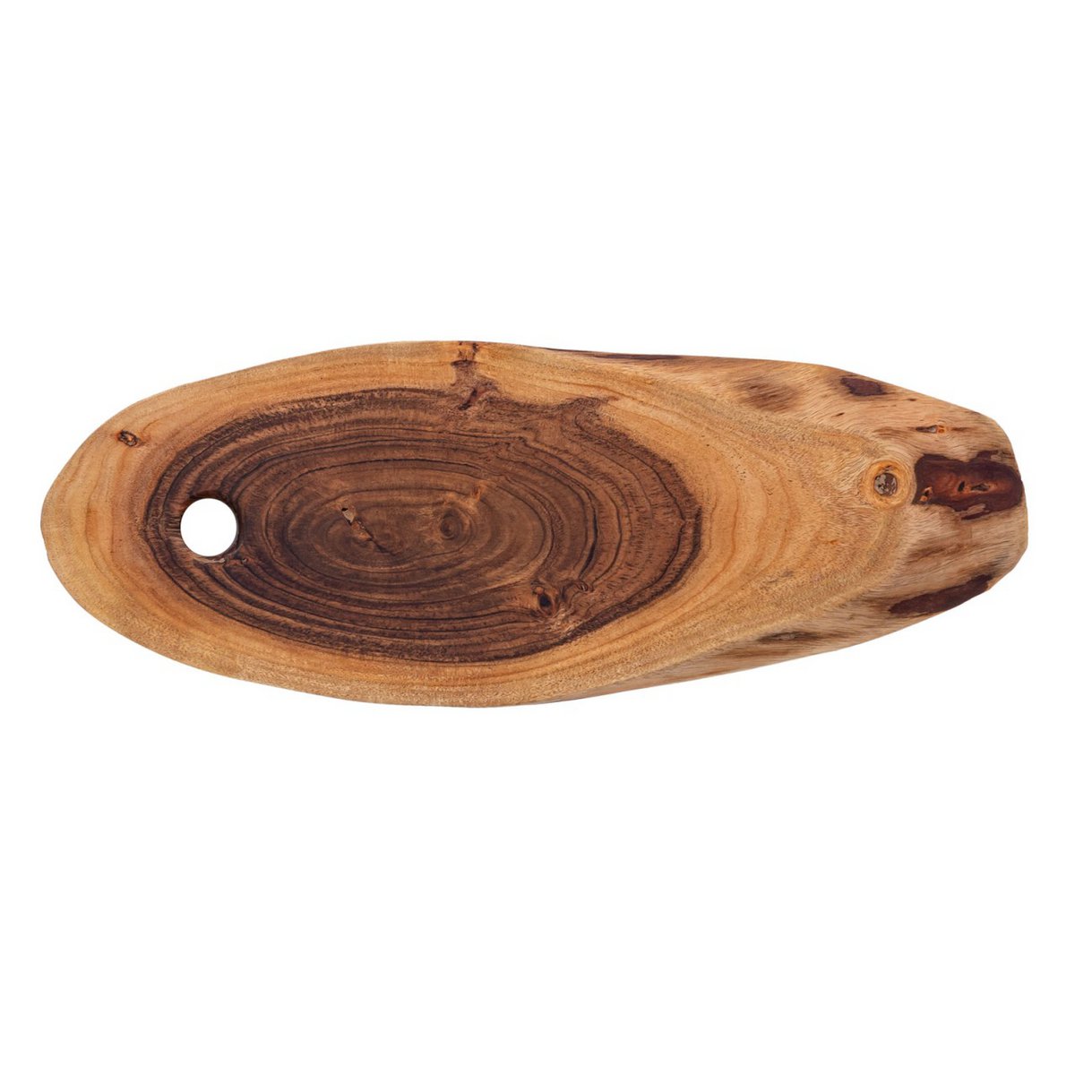 Boomschijf 34x216cm o. 52x24cm serveerbord snijplank hout serveerlade decoratie Acacia solide