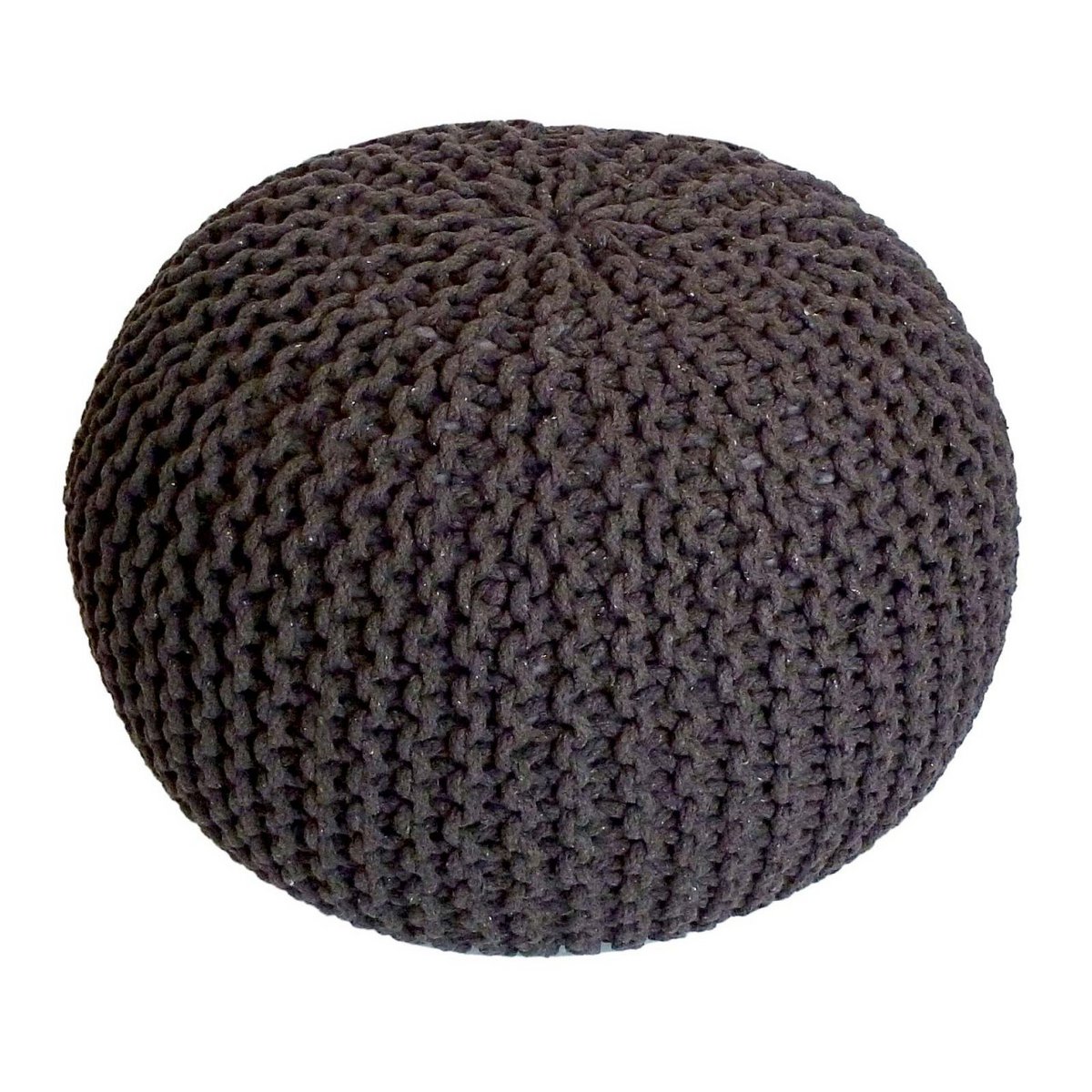 Pouf Ø 55 H 37 H 37 brei -kruk stoel pouf vloerkussen duurzaam