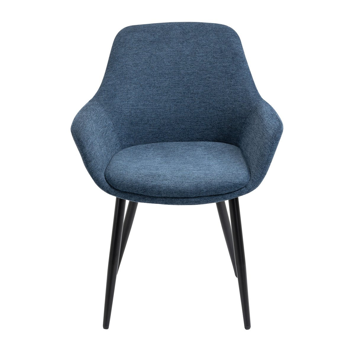 Set van 2 fauteuils donkerblauw