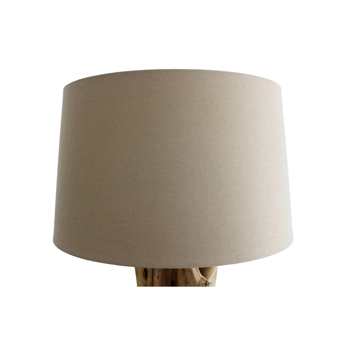 Vloerlamp drijfhout wit 145 cm